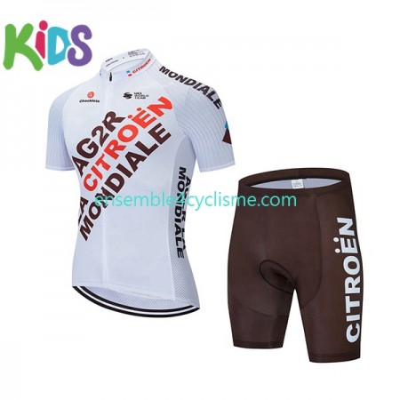 Tenue Maillot + Cuissard 2021 AG2R Citroen Team Enfant N001